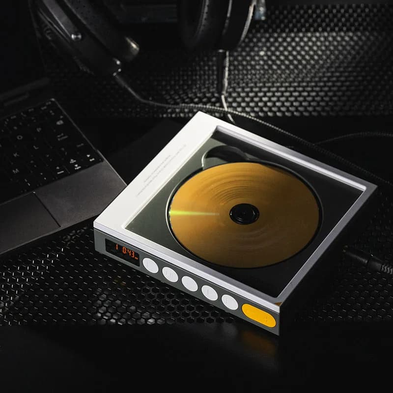 مشغل أقراص مدمجة محمول MOONDROP DISCDREAM 2 مع وظيفة بطاقة صوت سطح المكتب وإخراج رقمي بصري - 5