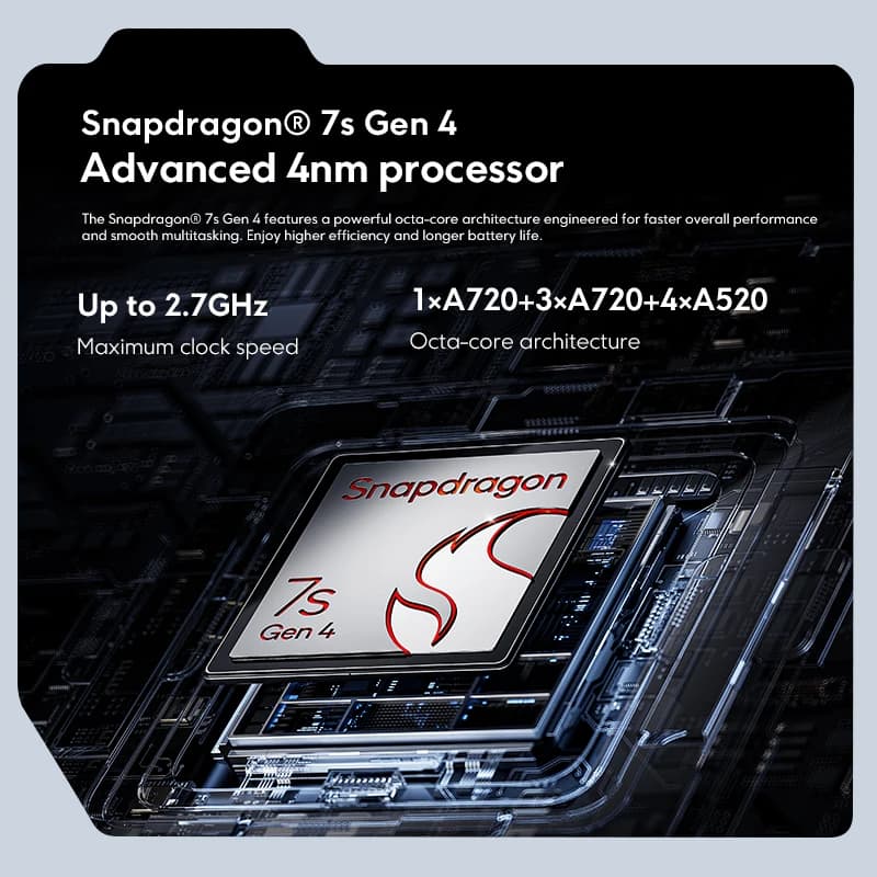 هواتف محمولة POCO M8 Pro 5G نسخة عالمية بمعالج Snapdragon 7s Gen 4 بشاشة 6.83 بوصة بدقة 1.5K ومعدل تحديث 120 هرتز وبطارية 6500 مللي أمبير وسعة شحن 100 واط وNFC - 5