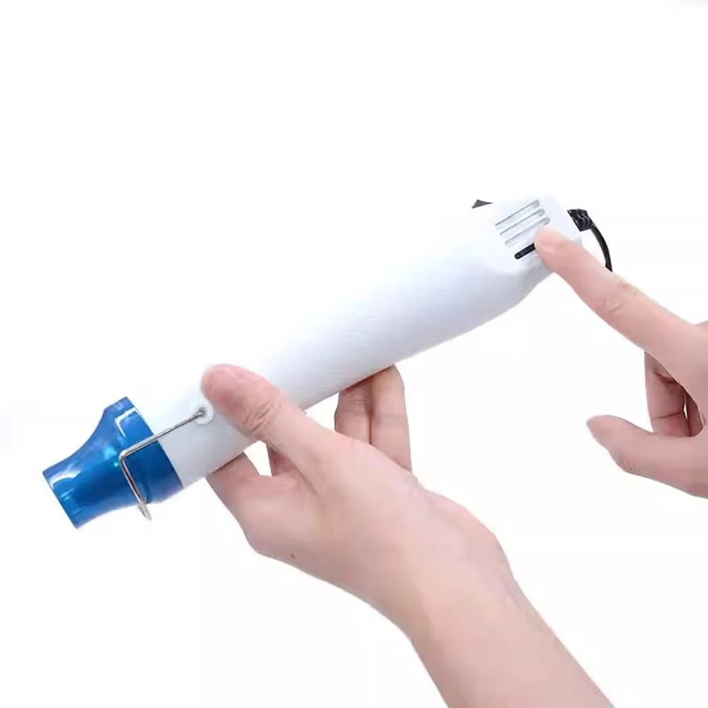 220/110V Hot Air Gun DIY Tool 300W Heat Electric Power Tool for DIY Crafts Candle Making Supplies Wax Melting Tools - 2