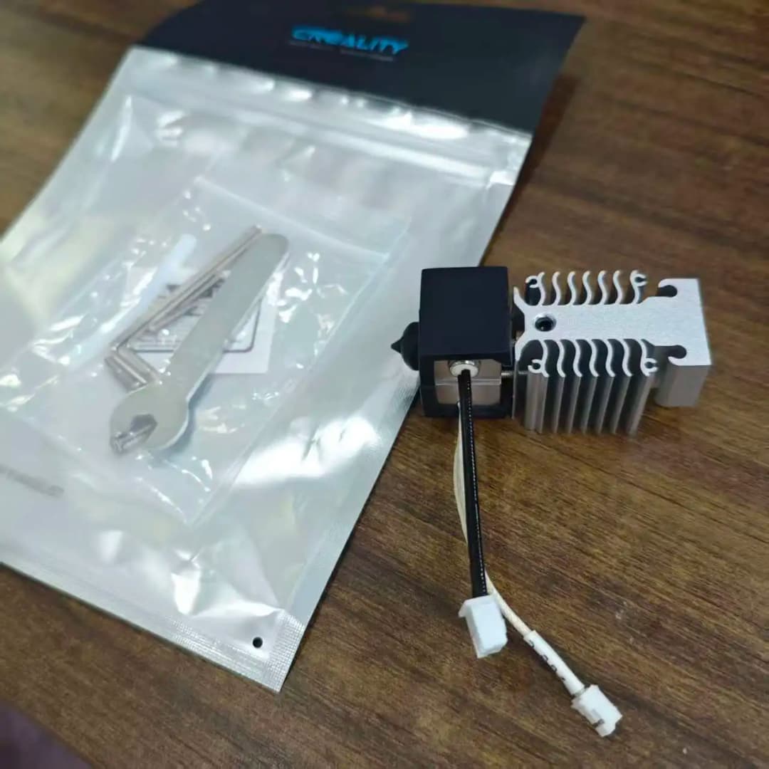 مجموعة كتلة التسخين Creality الرسمية Ender 3 V3 SE مع فوهة استبدال، رأس طباعة عالي الحرارة بحلق ثنائي المعدن - 6
