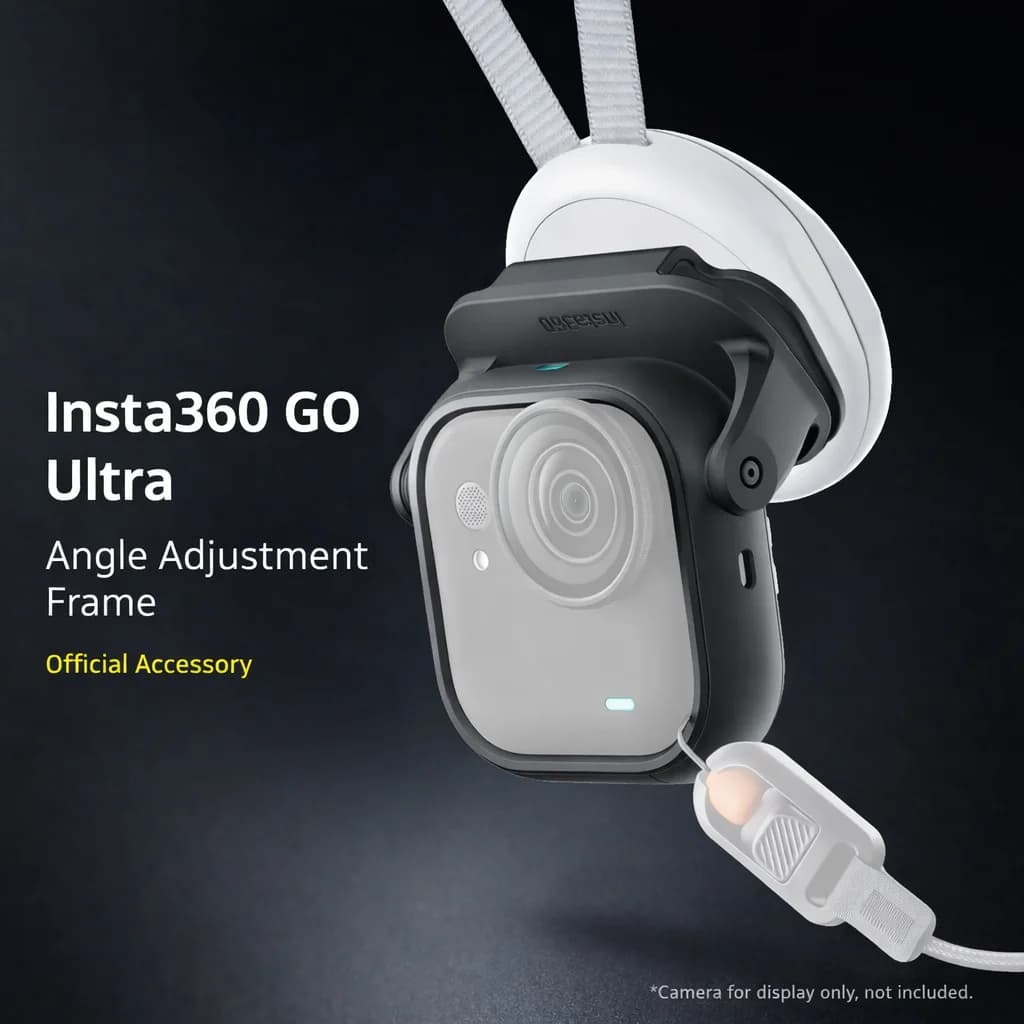 إطار تعديل الزاوية الفائق Insta360 GO 195° حامل مشبك قابل للتعديل تصميم مغناطيسي ملحقات رسمية - 2