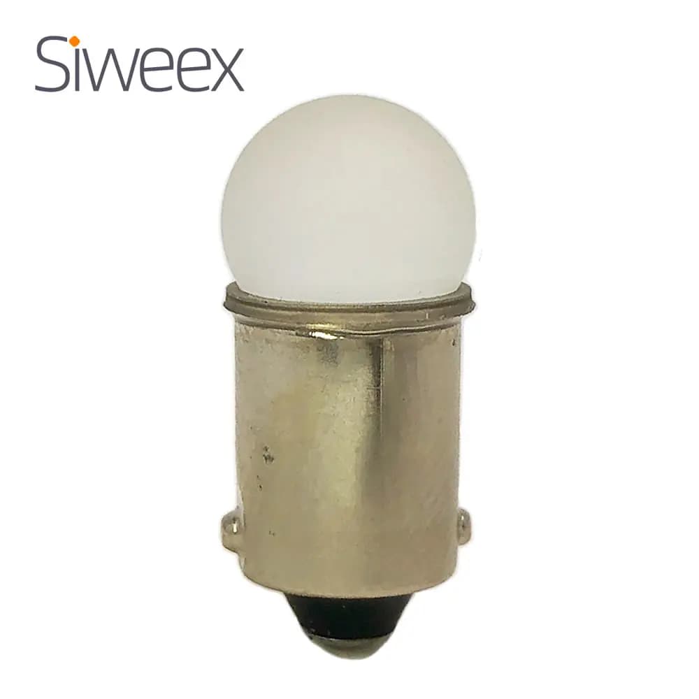 1 قطعة أوتوماتيكية بيضاء BA9S مقبس T4W 2835 SMD 2 مصباح LED خلفي قبة إشارة تحول أضواء سيارة إسفين جانبي علامة مصابيح 12V DC