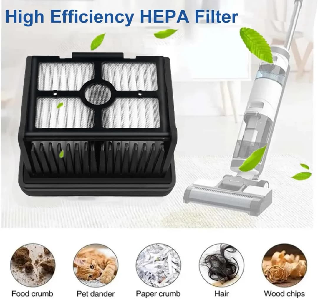 Dreame H12 Pro / H12 Plus  Soft Brush Spare Parts Wet Dry Vacuum Cleaner Roller Hepa Filter Accessories - 6