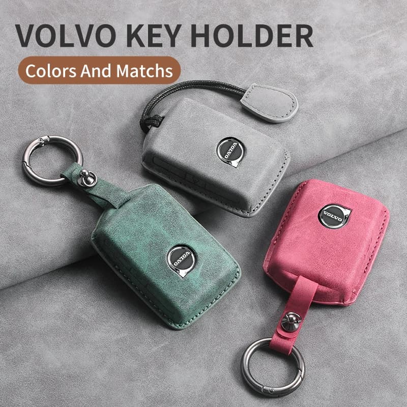 Car Key Cover Case Shell Holder Bag For Volvo S60 S90 XC40 XC60 XC90 V60 V90 Polestar 1 Polestar 2 Auto Key Protection Accessory - 3