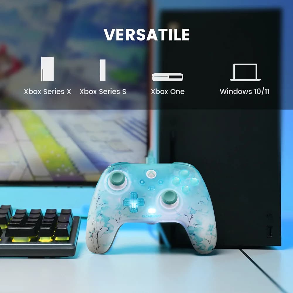 يد تحكم GameSir T7 Pro Floral Xbox بتأثير هول لـ Xbox Series X, Xbox Series S, Xbox One X | S - 3