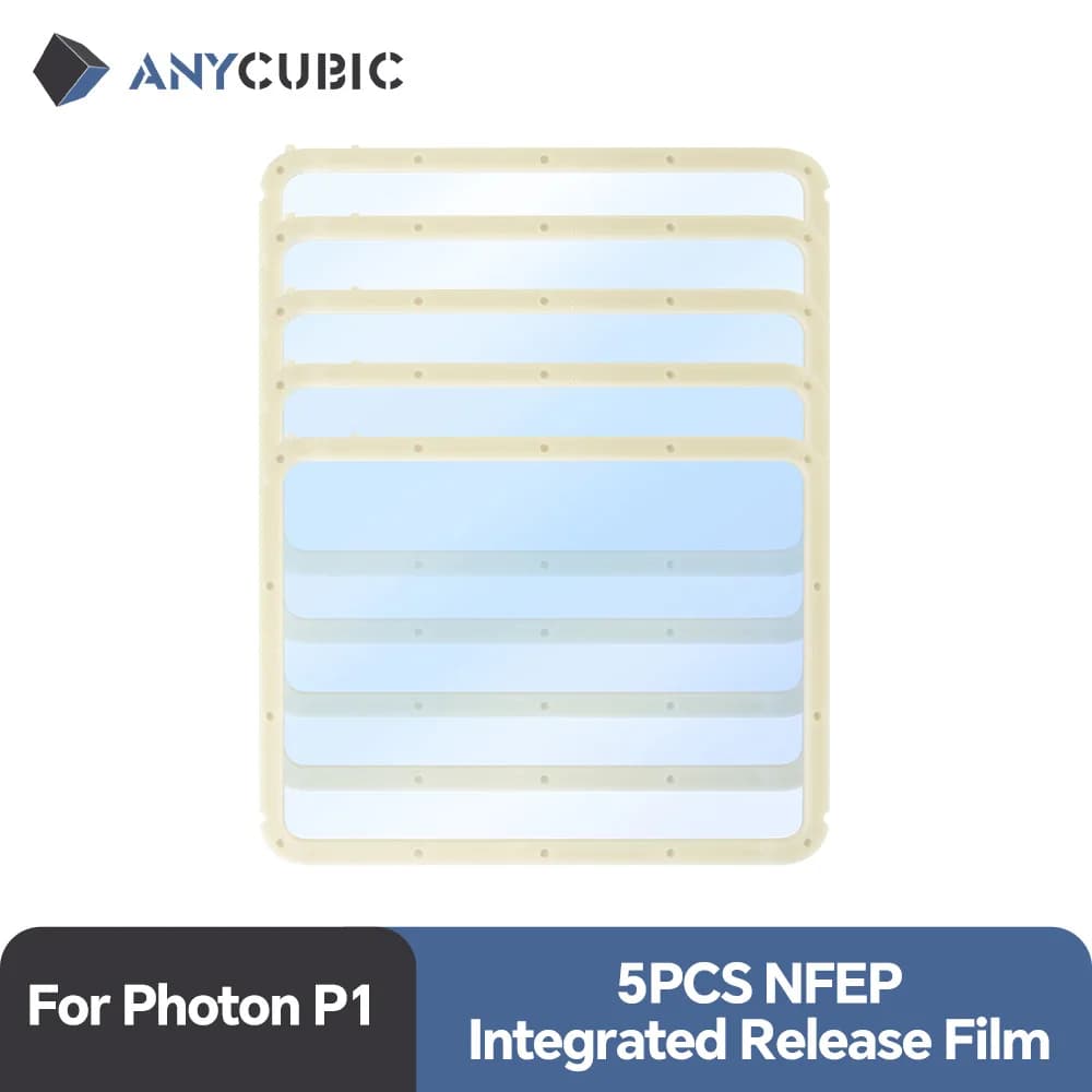 إكسسوارات Photon P1 P1 Max من ANYCUBIC، شاشة LCD، 2/5 قطع فيلم FEP، لوحة بناء، خزان راتنج، مجموعة طباعة - 4