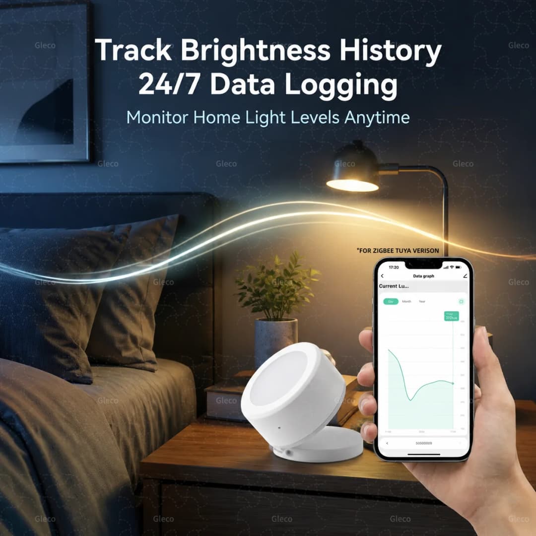 مستشعر إضاءة ذكي زيجبي كاشف السطوع والكشف عن الإضاءة متوافق مع تویا و2MQTT لأتمتة المنزل الذكي - 4