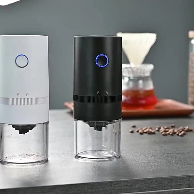 مطحنة قهوة بوري قابلة لإعادة الشحن عبر USB - محمولة مع إعدادات قابلة للتعديل وصيانة سهلة لعشاق القهوة - 5
