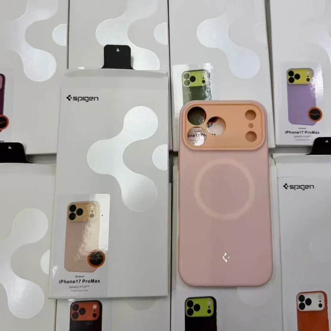 غطاء Spigen لهاتف آيفون 17 برو ماكس، 17 برو تغطية كاملة مقاوم للصدمات غطاء واقي من المطاط الناعم مع غلاف مغناطيسي ناعم - 6