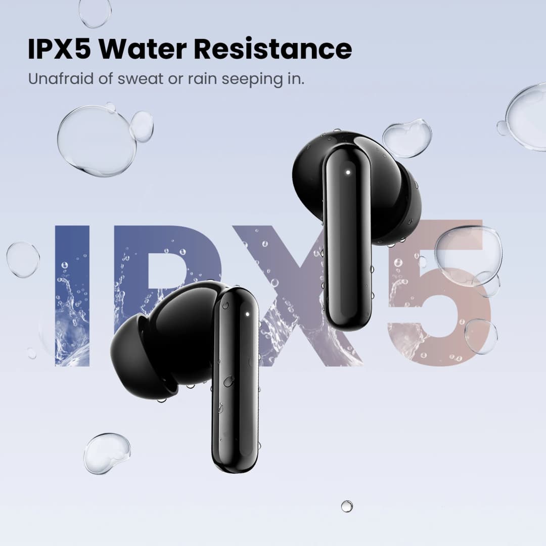 HAYLOU Flowbuds N50 ANC Bluetooth 6.0 Wireless Earphones Active Noise Cancellation 6 Mics AI Claer Call Earbuds 32H Playtime - 5