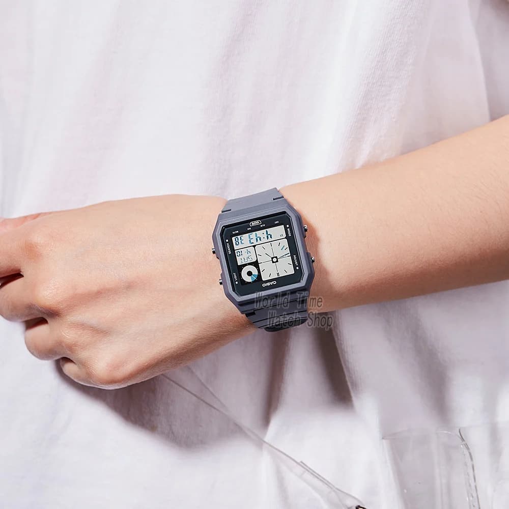 Casio watch for Neutral 2024 New styles Set top brand luxury Waterproof Quartz Wrist watch Vintage Square LF-20W series - 2