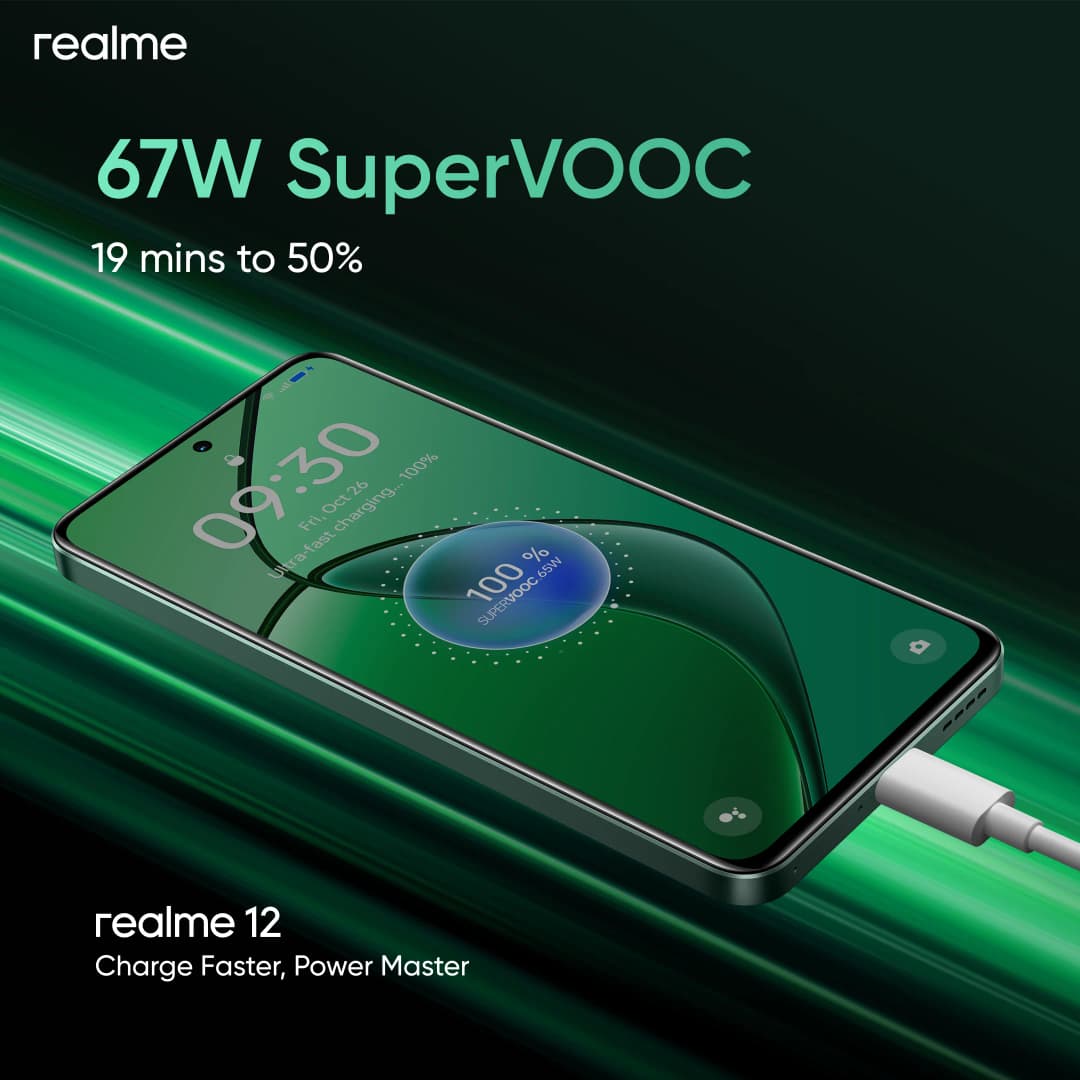 [Clearance Sale] realme 12 4G Smartphone 50MP Sony OIS Camera Snapdragon 685 Processor 6.67"120Hz AMOLED Display 67W Charge NFC - 4