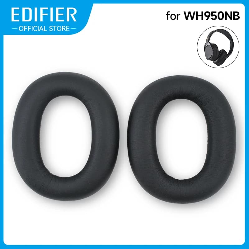 إيديفاير سماعات أذن أصلية لسماعات الرأس WH950NB إكسسوارات سماعات الرأس استبدال واقيات الأذن