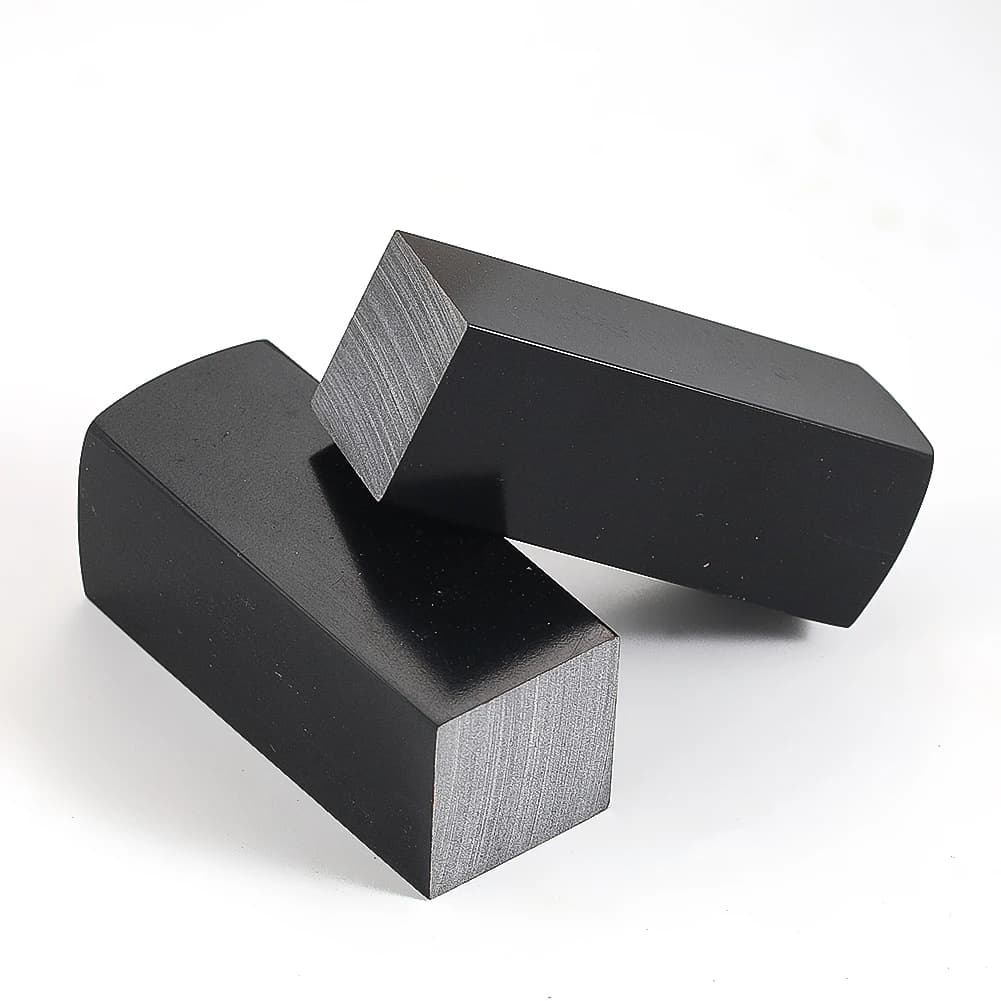 1PC Natural Black Buffalo Horn DIY Seal Raw Material Paperweight Home Decor Kitchen Knife Handle Material Handmade Crafts Making - 4