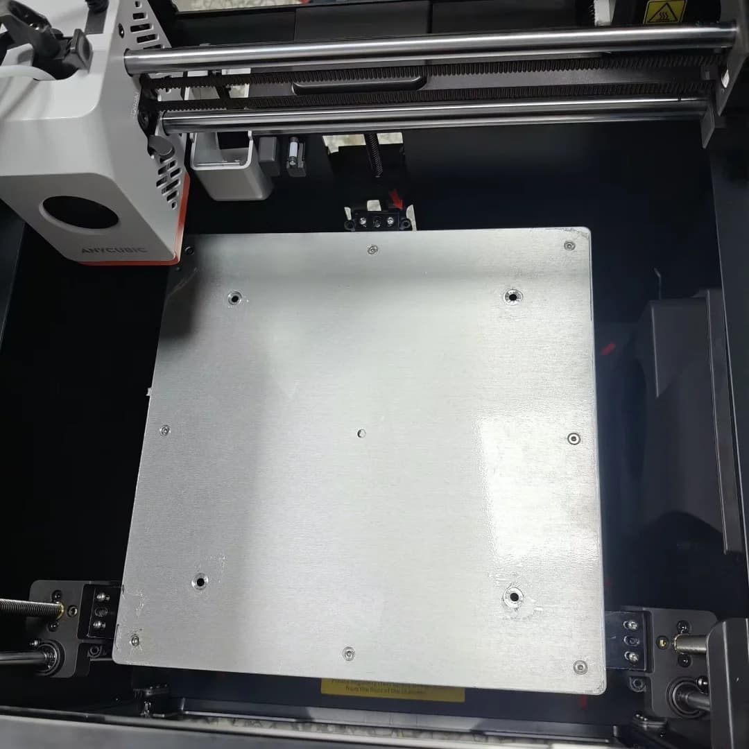 Funssor Anycubic Kobra S1/ S1C 3D Printer 5mm Aluminum Alloy CNC Bed Carriage For Anycubic Kobra S1 Bed Carrier Upgrade - 4