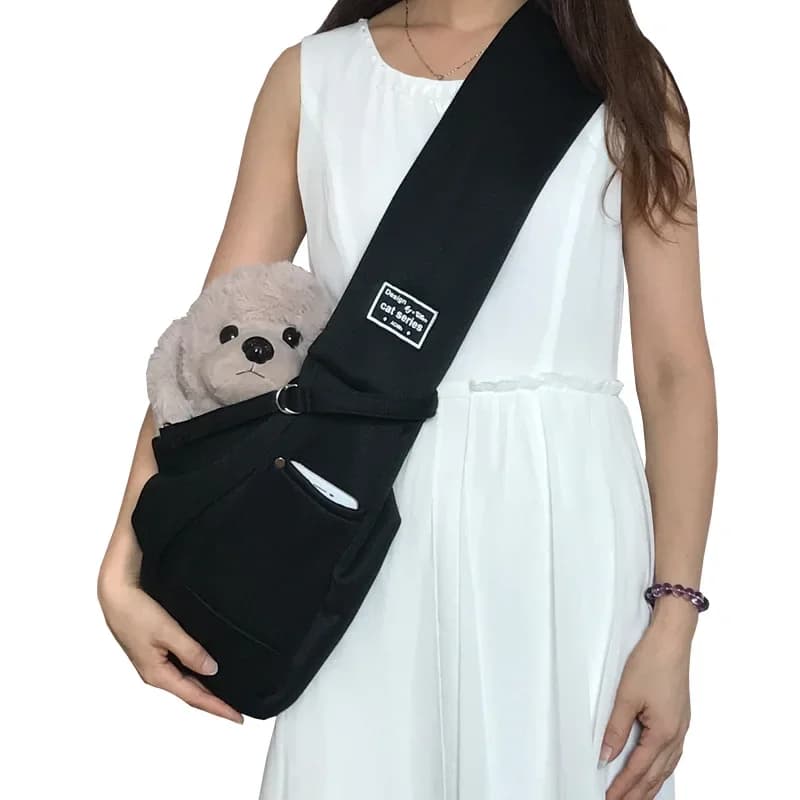 Comfortable Dog Bag Pet Crossbody Shoulder Bag Outdoor Travel Portable Cat Puppy Sling Carrier Bag Pet Carrying Supplies - 4