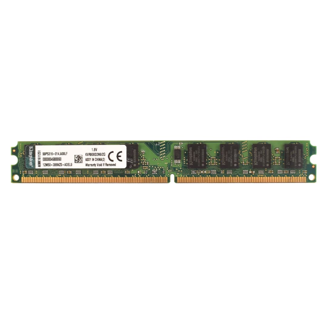كينجستون ميموريا رام DDR2 2 جيجابايت 800 ميجاهرتز 667 ميجاهرتز DDR3 2 جيجابايت 1333 ميجاهرتز PC2-5300 PC2-6400 PC3-10600 ذاكرة سطح المكتب موديل - 3