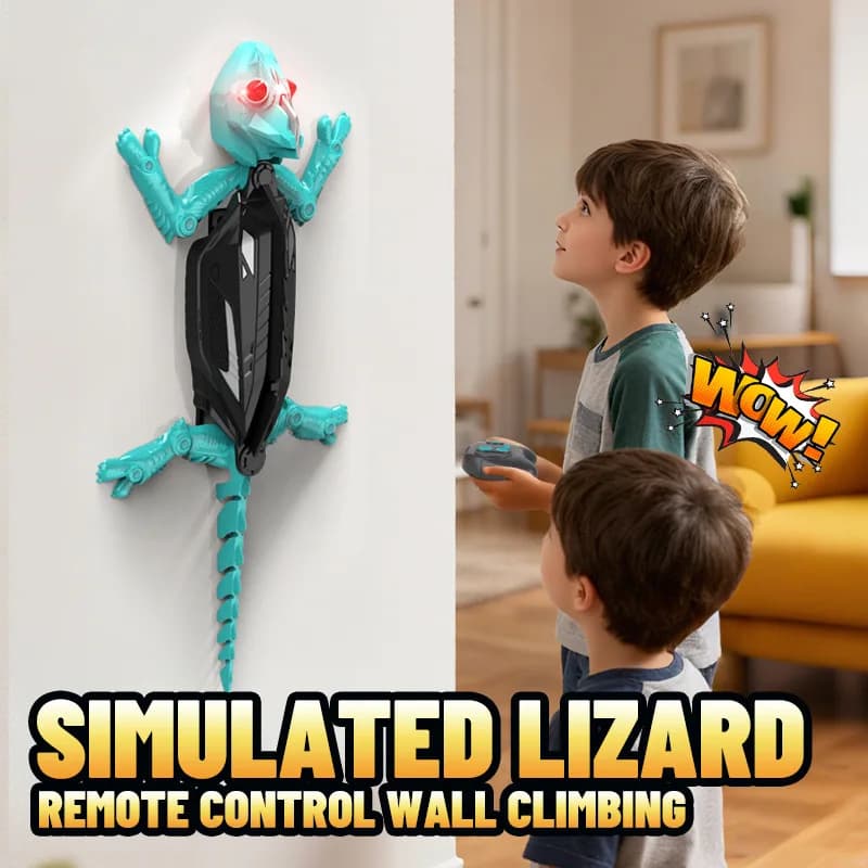 Wall Climbing RC Gecko Toy Electric remote control lizard wall climbing car gecko Animal Car Children's Halloween Toys - 2