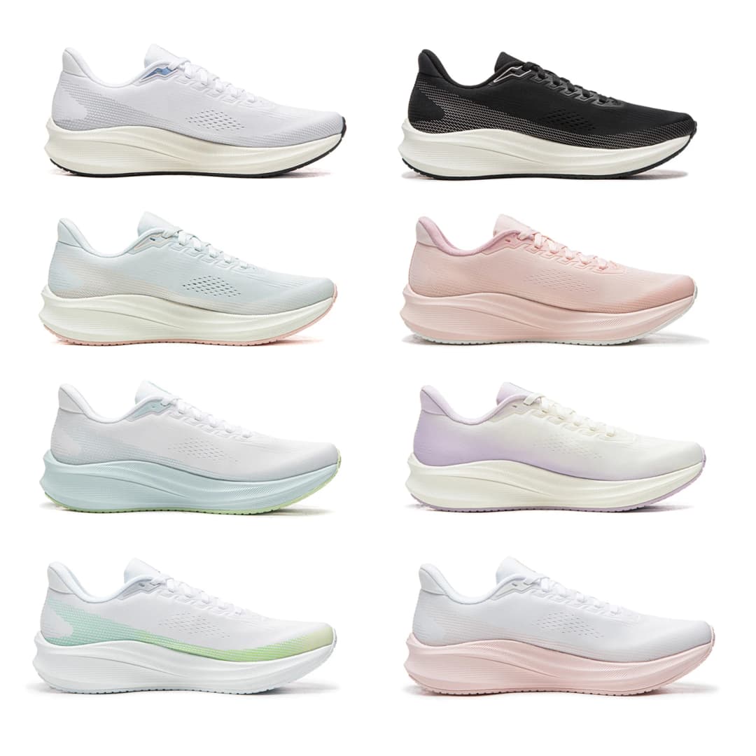 Li-Ning Women's RED HARE 9 Racing Running Shoes LIGHT FOAM ULTRA Breathable Stable Anti-slip LiNing Training Sneakers ARPW004 - 6