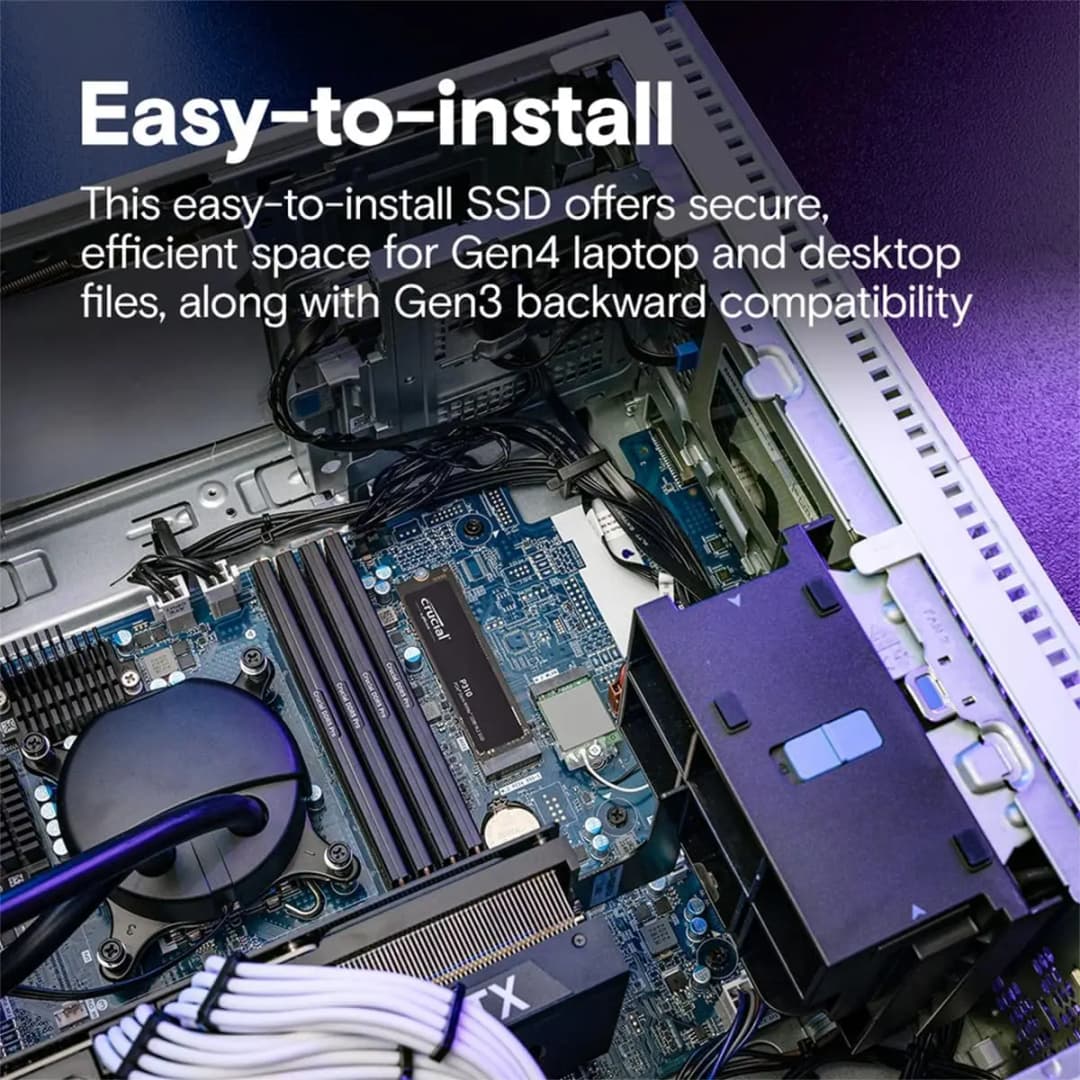 Crucial SSD P310 M.2 2280 1TB 2TB PCI-Express 4.0 x4 NVMe 3D NAND Internal Solid State Drive - 6