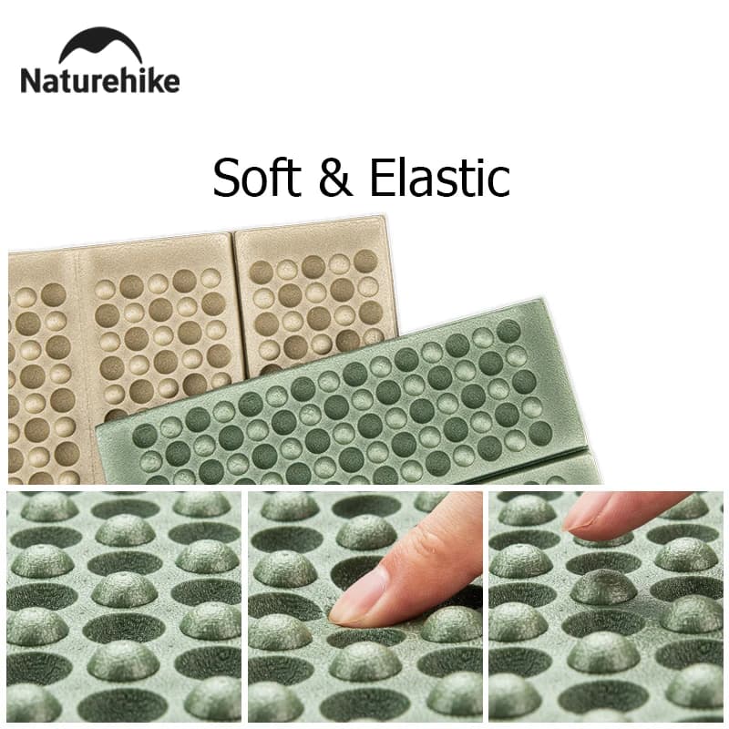 بساط تخييم من Naturehike خفيف الوزن قابل للطي بساط صغير محمول قابل للطي بساط نزهة خيمة بساط نوم بساط شاطئ للمشي لمسافات طويلة في الهواء الطلق - 3