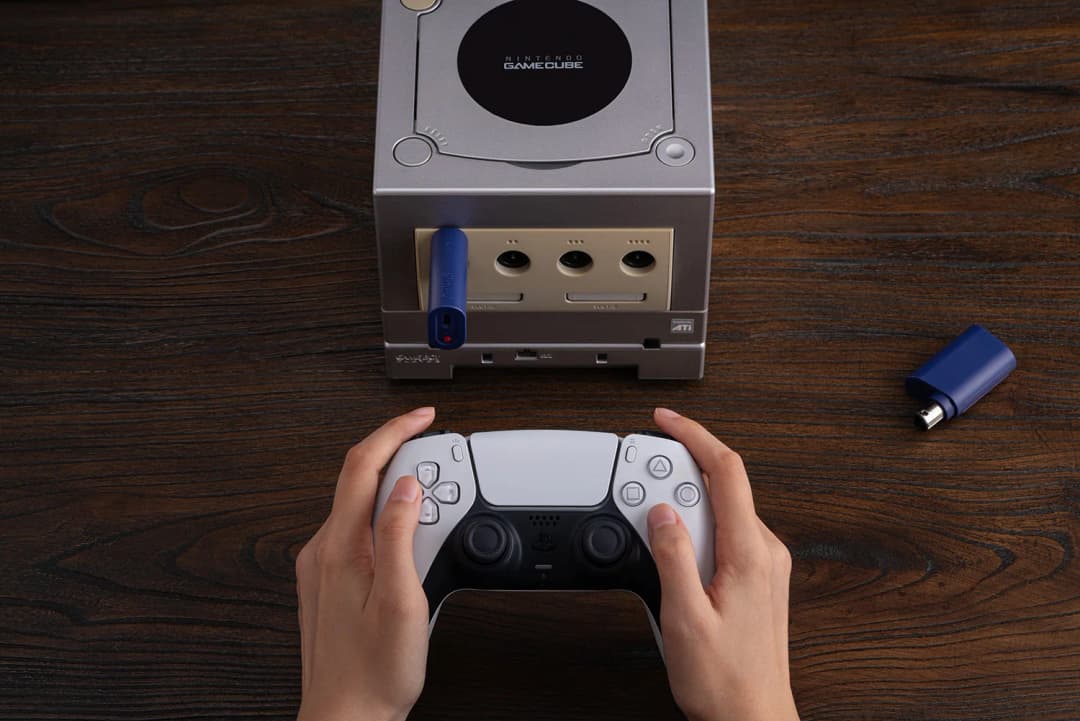 محول بلوتوث NGC ريترو 8BitDo دونجل لاسلكي لـ Nintendo GameCube Wii لإكسسوارات ألعاب Windows 10/11 - 6