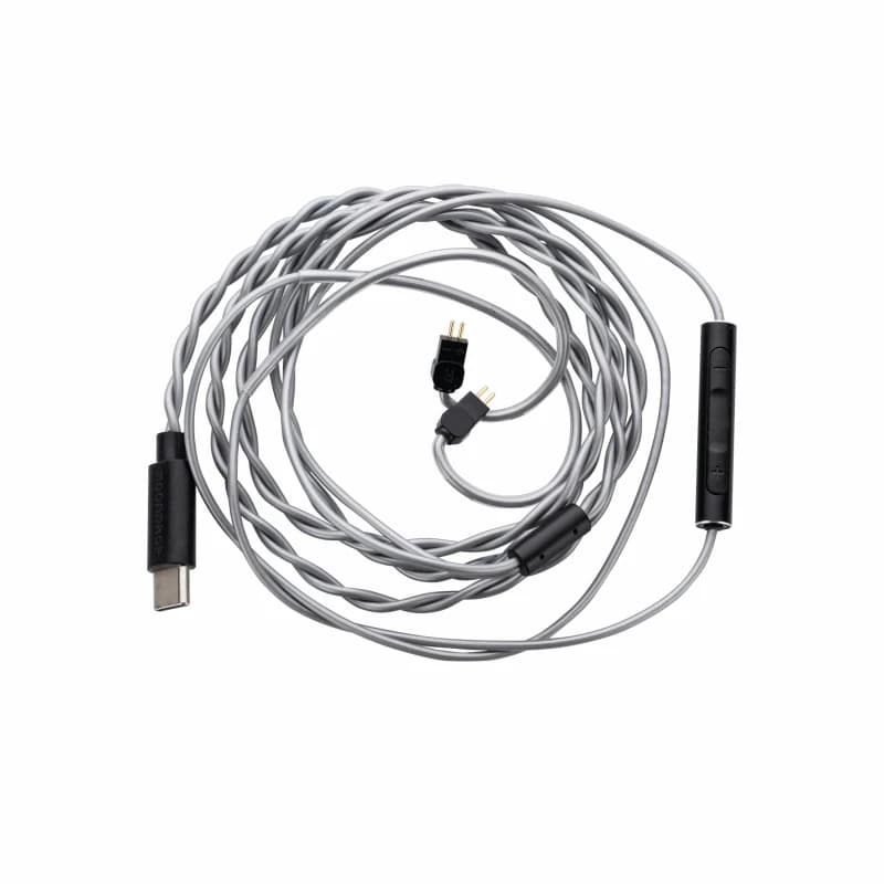 كابل سماعات MOONDROP CDSP، كابل ترقية تفاعلي عبر الإنترنت، USB-C، لسماعات الأذن السلكية المحمولة HiFi - 2