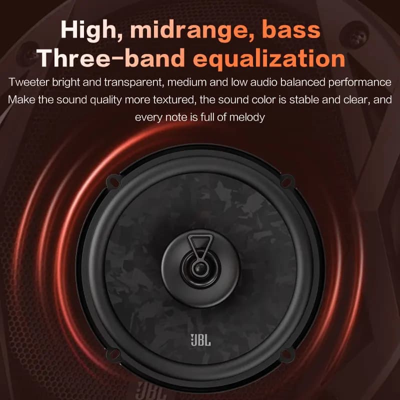 JBL car audio speaker 6.5-inch coaxial speaker 560W power car treble midrange subwoofer stereo speaker genuine JBL car speaker - 3