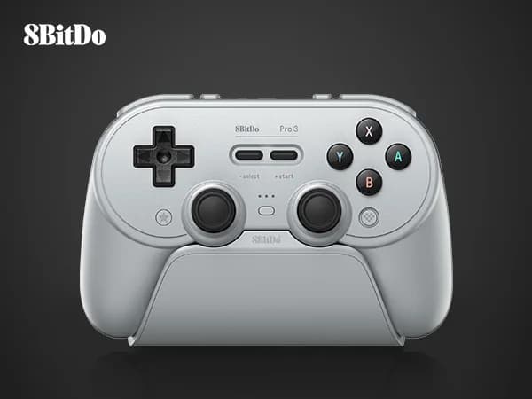 8BitDo Pro 3 Bluetooth Controller for Switch 1/2 Windows, Apple, SteamOS with TMR Joysticks,Switchable Triggers,Swappable Button - 2