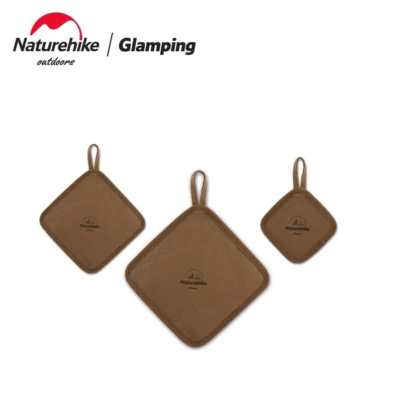 وسادة عزل حراري من Naturehike-Canvas، مقاومة للماء والزيت، خفيفة، وسادة أدوات مائدة فاخرة، معدات تخييم محمولة، وسادة طاولة