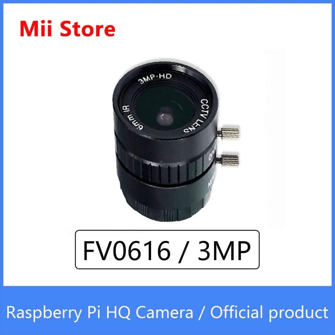 منتج رسمي: كاميرا Raspberry Pi عالية الجودة FV0616/3MP بدقة 12.3 ميجابكسل من سوني IMX477 مع تركيز خلفي قابل للتعديل ودعم عدسات CS-mount - 3