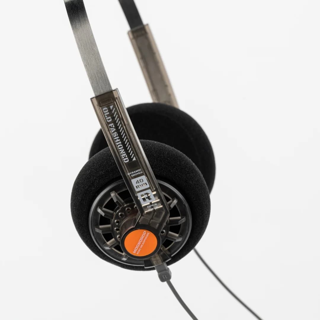 Pre-order ​MOONDROP Old Fashioned 40mm On-Ear Headphone with Modular Detachable Design for Customization - 2