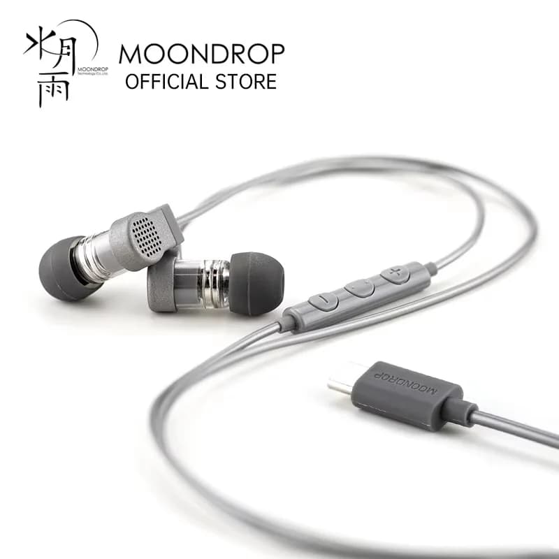 سماعات أذن MOONDROP Quark 2 هاي فاي يو اس بي سي داخل الأذن 32بت/384كيلوهرتز فك ترميز الأجهزة