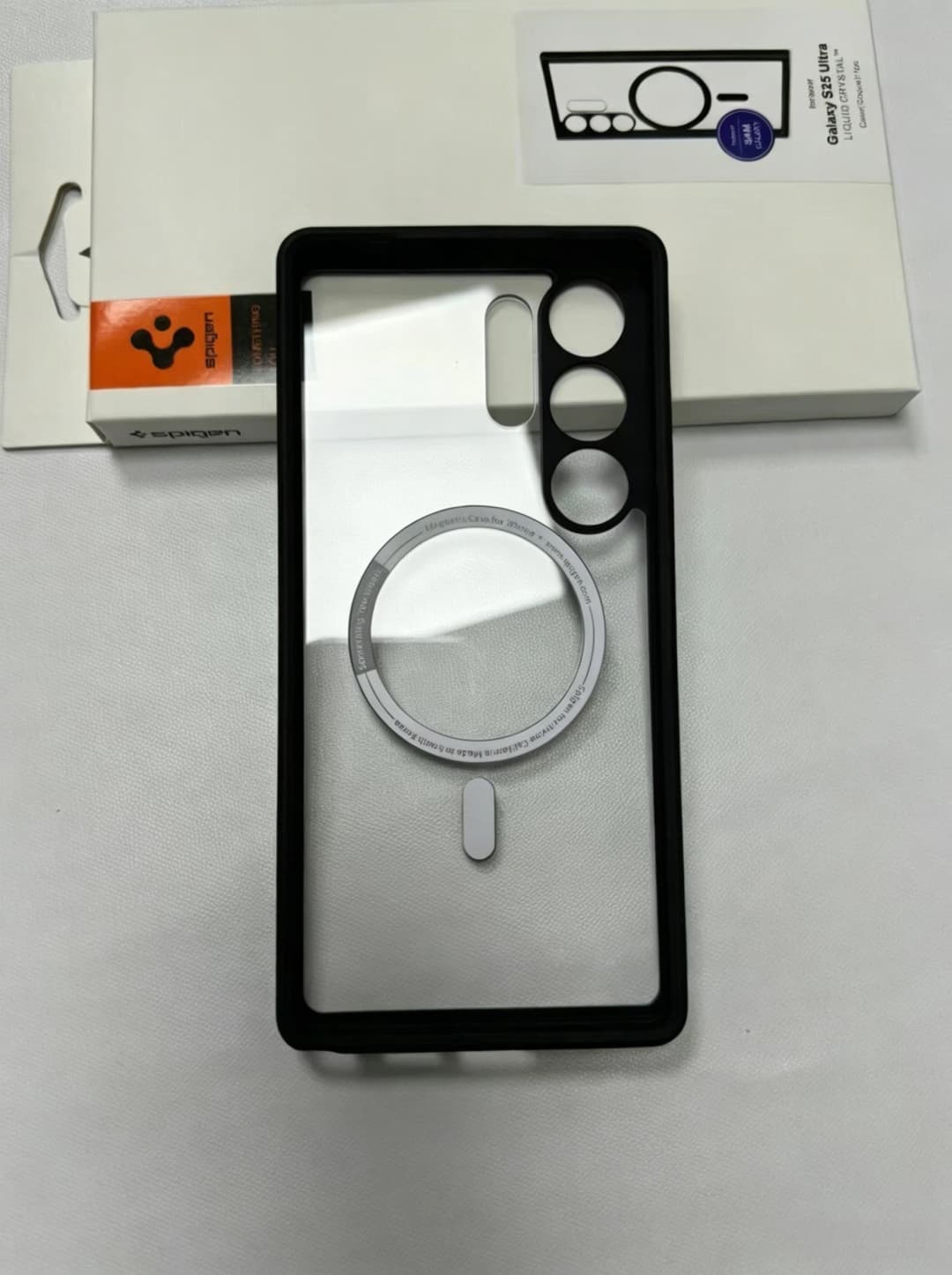 Spigen for Samsung S25 Ultra S24 Ultra Transparent Phone Case Magnetic Protective Cover Anti-Drop - 6