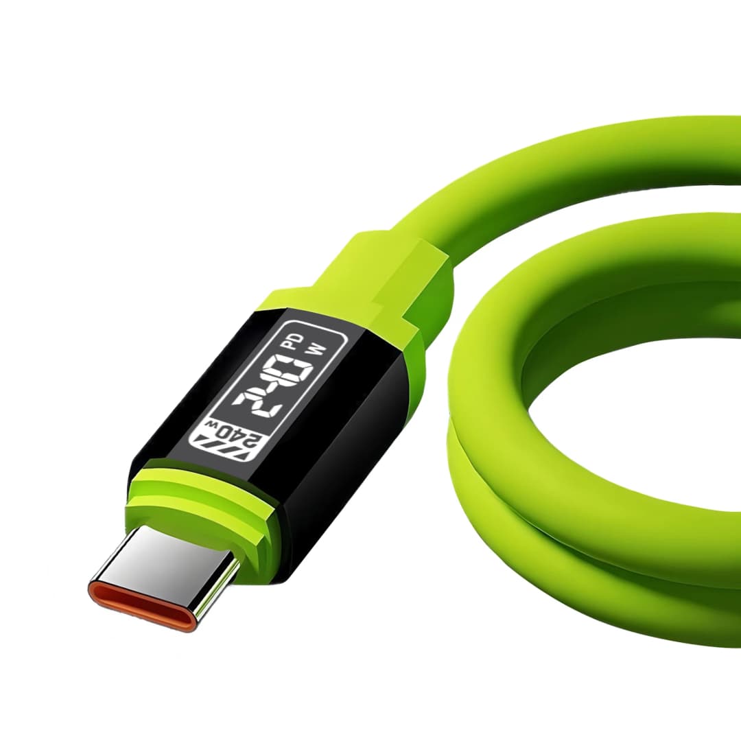 شاحن شحن سريع من النوع C لهاتف سامسونج هواوي Xiaomi Type C USB كابل شاحن سريع لمزامنة التاريخ كابل شاحن سلك مجدول من النايلون - 6
