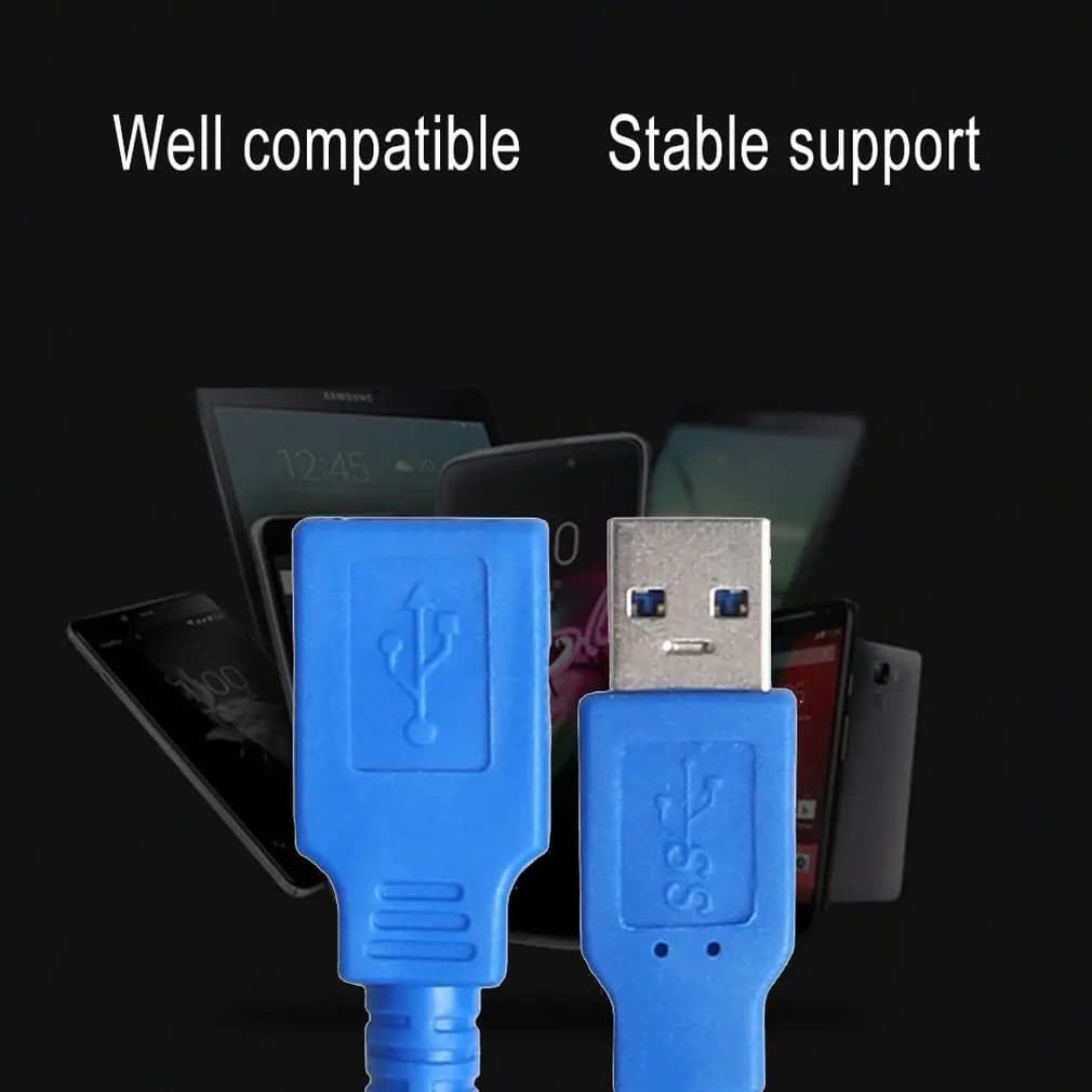 USB 3.0 A Male AM to USB 3.0 A Female AF USB3.0 Extension Cable  0.5m 1m 1.5m 3m for Laptop Mouse Keyboard Hard Disk Computer - 6