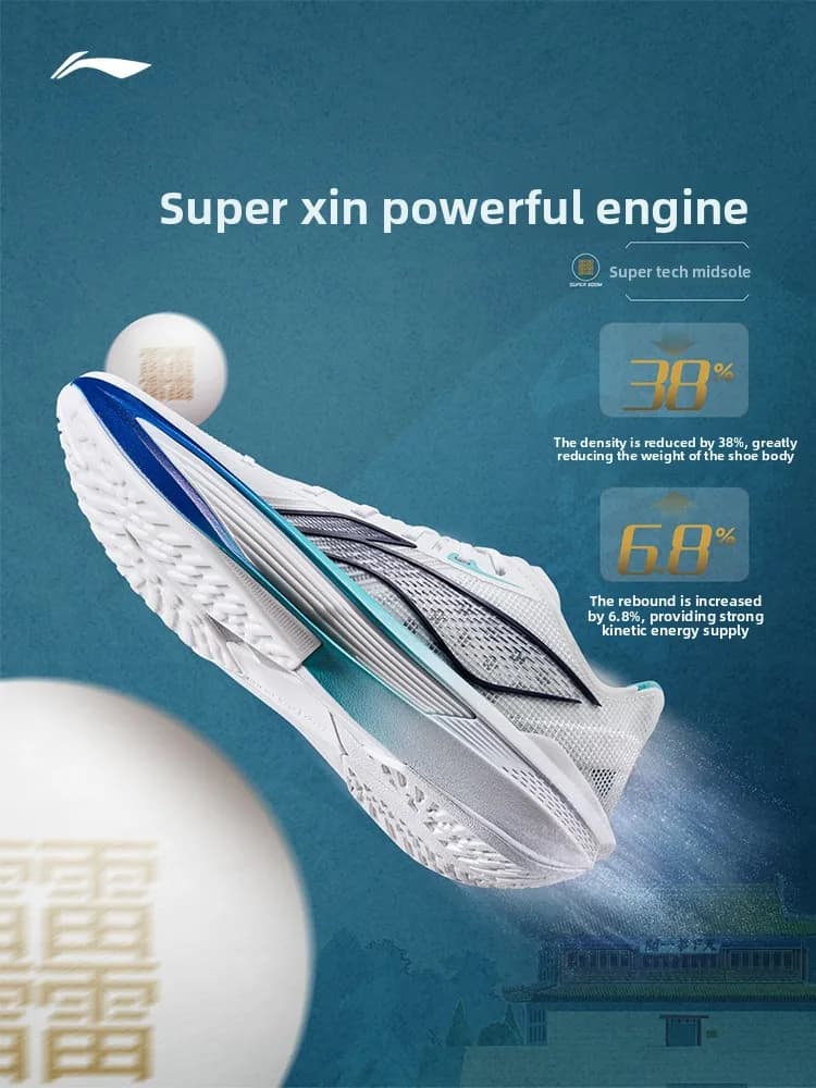 LI NING CHAOQING2025 ULTRA LIGHT أحذية كرة سلة فائقة التهوية للرجال، وسادة عملية وارتداد أحذية رياضية - 3