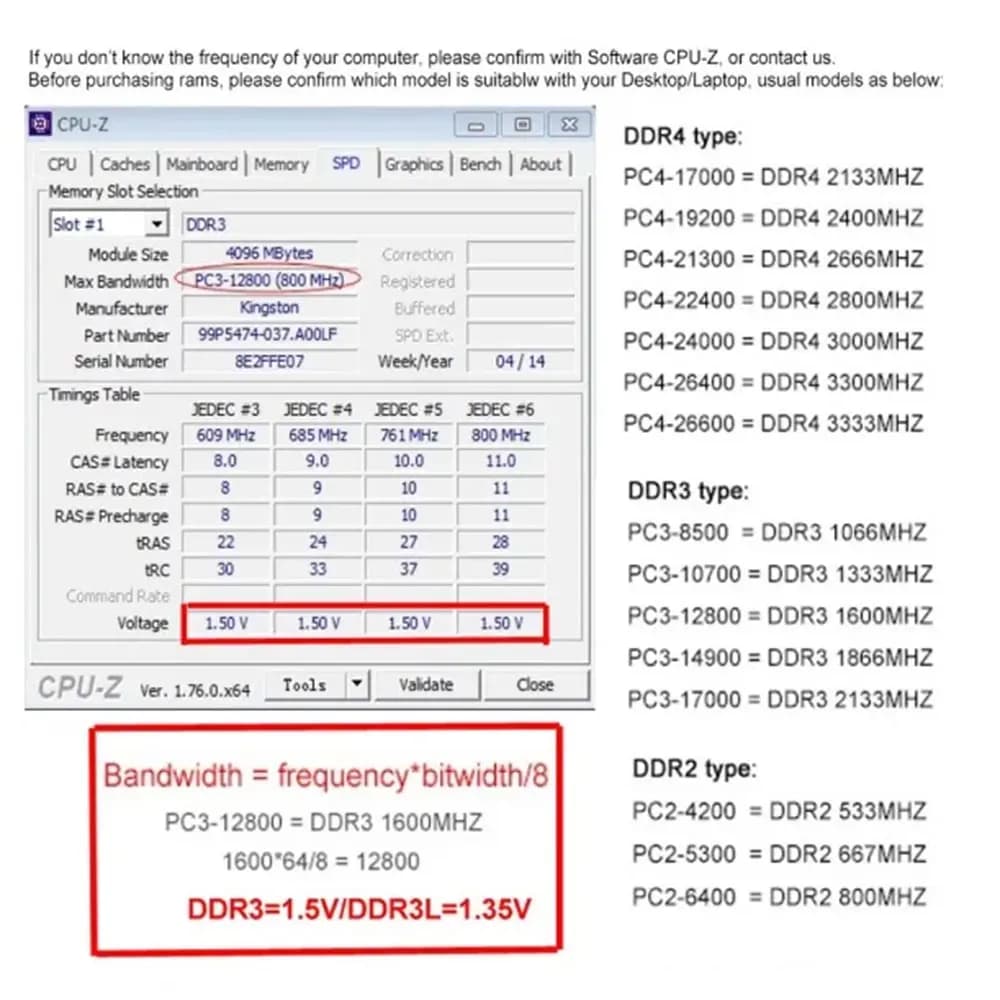 ذاكرة كروشيال 2 قطعة دي دي آر3 دي دي آر3 إل رام لابتوب 2 جيجابايت 4 جيجابايت 8 جيجابايت 1600 1066 1333 1866 ميجاهرتز سو دي آي إم إم 1.35 فولت/1.5 فولت بي سي3-8500 12800 10600 رام - 5