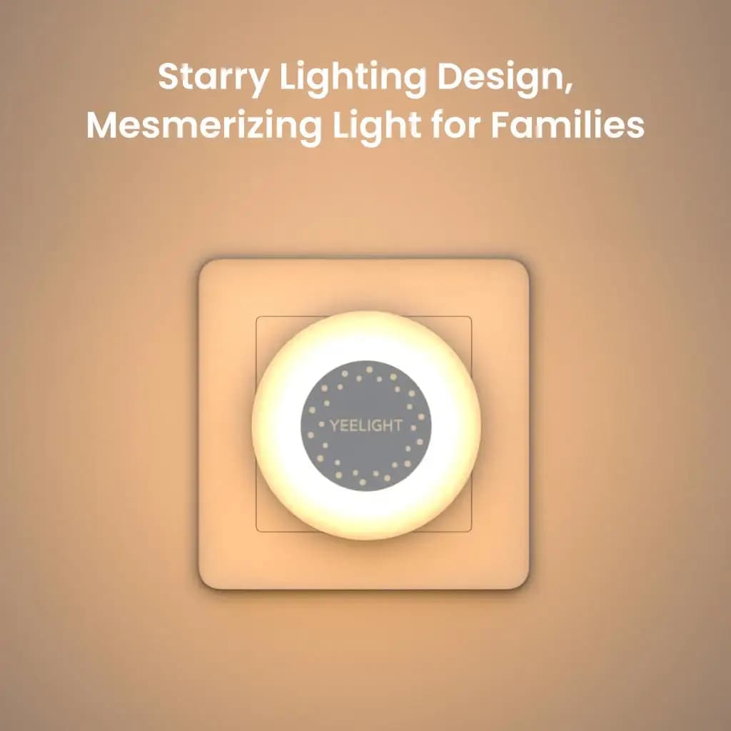 مصباح ليلي يعمل بالإستشعار للضوء وحركة الجسم من يي لايت، مصباح خزانة ملابس يعمل بتقنية LED لغرف الأطفال والمطبخ - 2