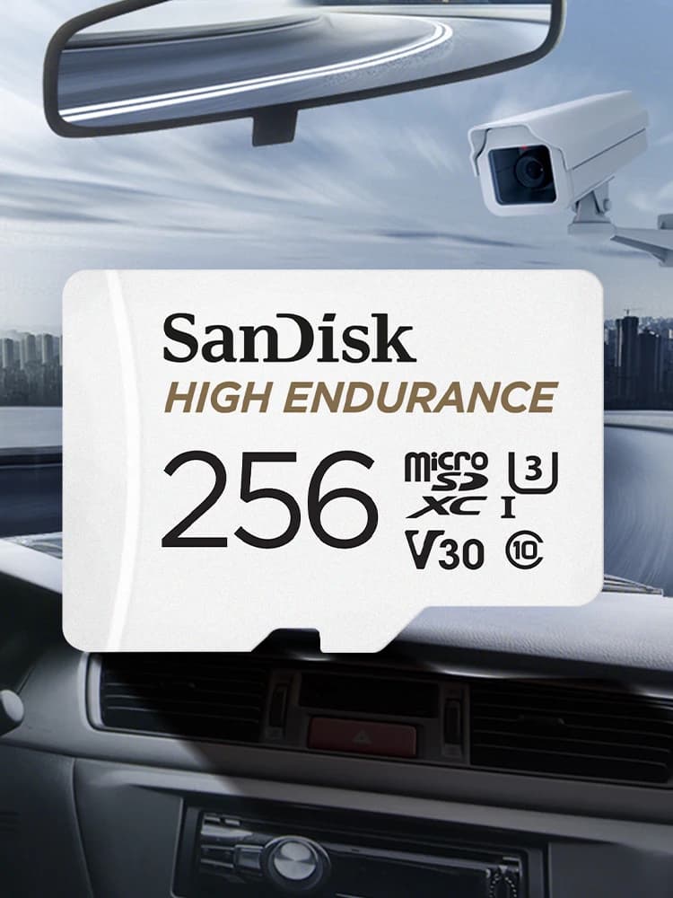 بطاقة ذاكرة سان ديسك مايكرو إس دي عالية التحمل مايكرو إس دي إتش سي 32 جيجابايت C10 U3 V30 4K مايكرو إس دي إكس سي 64 جيجابايت 128 جيجابايت 256 جيجابايت بطاقة مراقبة