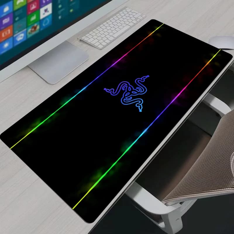 لوحة ماوس Razer سداسية الشكل إكسسوارات ألعاب أنيمي سجادة XXL للاعبين حصيرة مكتب كمبيوتر شخصي هدايا مكتبية لوحات ماوس - 6