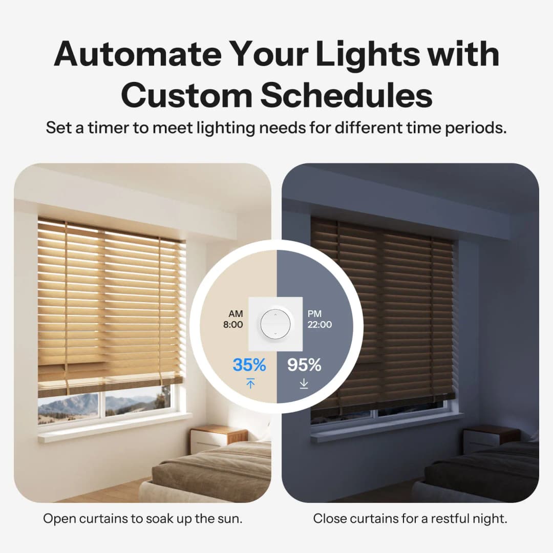 SONOFF MINI-ZBRBS-E مفتاح ستائر حائط ذكي Zigbee سلسلة Fusion ضبط دقيق للنسبة المئوية متوافق مع مركز ZHA Zigbee - 3