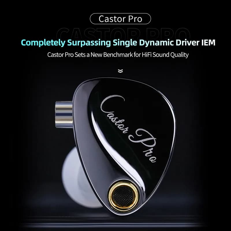 سماعات أذن KZ Castor PRO 2DD ديناميكية عالية الجودة قابلة للضبط تضع معيارًا جديدًا لجودة صوت Hfi سماعات باس - 2