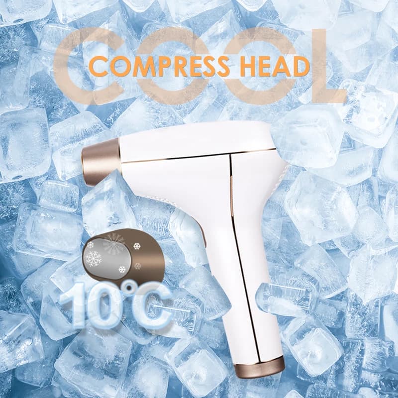 Vancostar Cordless Laser Hair Removal Rechargeable 4in1 Replaceable Lamp Cooling Painless Permanent Bikinis Trimmer IPL Epilator - 5
