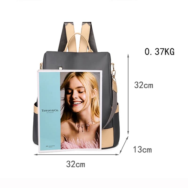 2023 Waterproof Oxford Cloth Women Backpack Anti-theft Backpack Woman Fashion School Bags High Quality Large Capacity Backpacks - 5