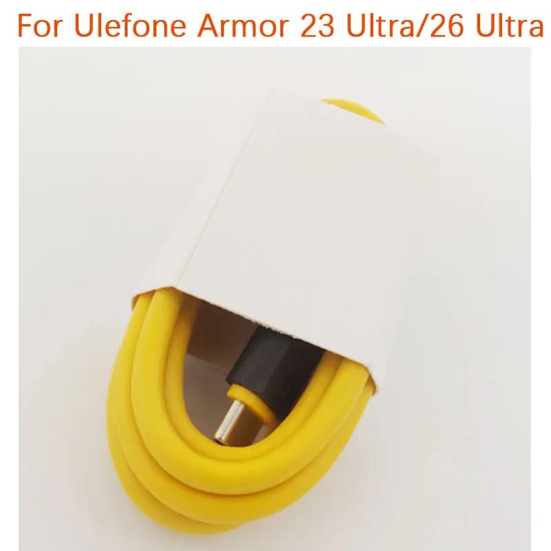كابل شحن Typc-C الأصلي لهواتف Ulefone Armor 23 Ultra وArmor 26 Ultra