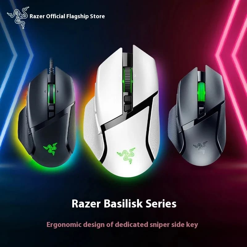 Razer Basilisk V3 Professional Edition Wired Wireless Gaming Mouse For Esports Extreme Speed Computer Office Equipment