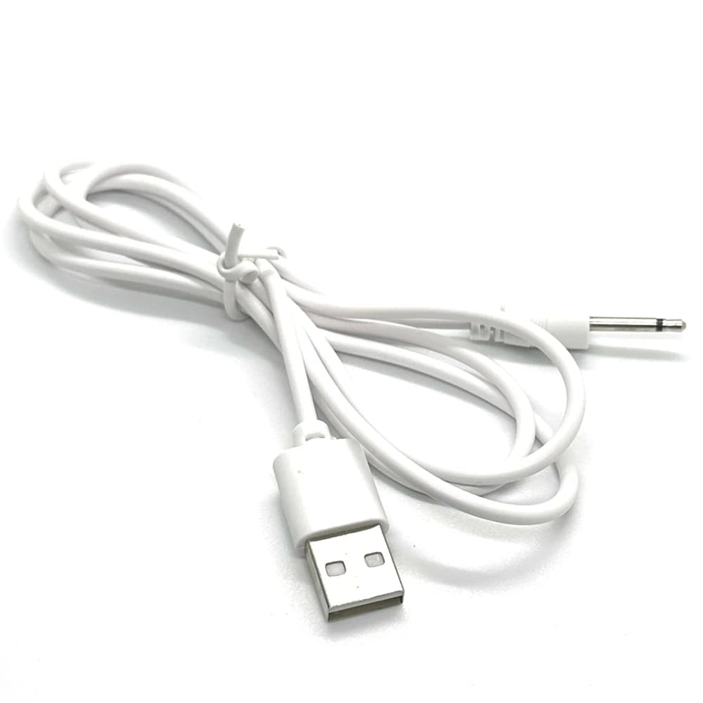 USB Power Charging Cord 2.5mm Replacement USB DC Charger Adapter for Rechargeable Massagers Fast Charging Cable - 2