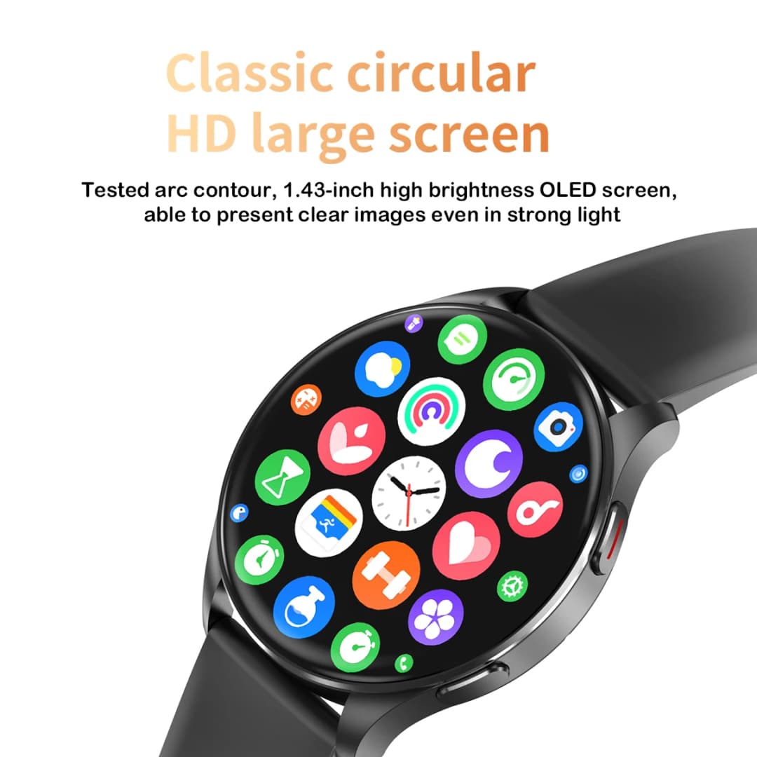 Blackview 2024 New Smartwatch X20 Watch AMOLED Display Hi-Fi Bluetooth Phone Calls Health and Fitness Tracking  for ISO Android - 4
