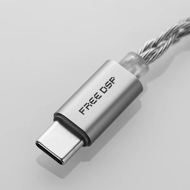 كابل ترقية سماعة MOONDROP FREE DSP USB-C إخراج صوت متوازن بالكامل Type-C سماعات داخل الأذن 0.78 مم 2-Pin - 5